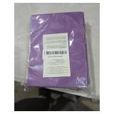 Sustainable Greetings Invitation Envelopes - A7 7 x 5 in, Purple, 100 Pack, Square Flap - Gummed Seal & Colored Bulk Envelopes for Wedding - Birthday & Baby Shower Invitations