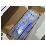 100 Pack 3ml 25 Gauge 1 inch Syringe Luer Lock Disposable Syringes for Scientific Labs,Individually Wrapped