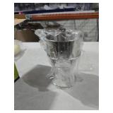 WIHBOIR Stainless Steel Pancake Batter Dispenser with Squeeze Handle and Multi-Nozzle, for Pancakes, Cupcakes, and Baked Goods. 40 oz