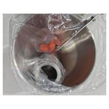 WIHBOIR Stainless Steel Pancake Batter Dispenser with Squeeze Handle and Multi-Nozzle, for Pancakes, Cupcakes, and Baked Goods. 40 oz