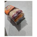 sugormek 1000pcs 2.5 IN Wooden Frill Picks Cocktail Picks with Assorted Colors,4-Color,for Cocktail Party, Barbeque, Club Sandwiches (Frill picks 1000pcs 2.5 IN)