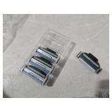 Mach 3 Razor Refills for Men,Razor Blade Refills for Men - 24PCS Compatible with mach 3 razor blades refills with Mach3 Razors, Dual Lubrication Blades for Extra Close & Comfortable Shave