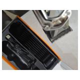 oneisall Dog Clippers for Grooming for Thick Heavy Coats/Low Noise Rechargeable Cordless Pet Shaver with Stainless Steel Blade/Waterproof Dog Shaver for Dogs Pets and Animals (Silver)