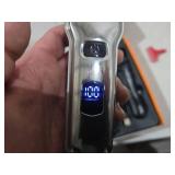 oneisall Dog Clippers for Grooming for Thick Heavy Coats/Low Noise Rechargeable Cordless Pet Shaver with Stainless Steel Blade/Waterproof Dog Shaver for Dogs Pets and Animals (Silver)