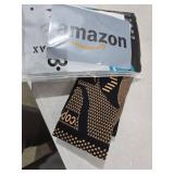 INDEEMAX Ankle Brace for Sprained Ankle Compression Sleeve, 2 Pack Copper Infused Ankle Support Brace for Women & Men, Plantar Fasciitis Relief Achilles Tendonitis, Sports Running, Copper Black, L