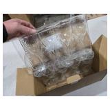 Lillian Tablesettings Premium 16 Count Wine Glasses 8 oz. Clear Hard Plastic 1-Piece Disposable Cups