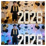 Pooqla 2.4FT Light Up Numbers for Sweet 16 Party Decorations, Marquee Numbers Party Decor for Her Him, Mosaic Big Sign for 16th Birthday Decoration Backdrop, Cool White and Warm White Number 16