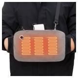 Hand Warmers Rechargeable, 10000mAh Electric Heated Gloves Power Bank Portable Graphene Handwarmers Pouch with 3 Levels & Double-Sided Heating for Hunting Camping Xmas Gifts for Men Women Kids