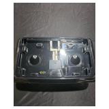 Tork Mini Jumbo Bath Tissue Dispenser - Plastic, Double Roll, Black MSRP $30 - Retail: $30