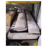 Bella Upholstered Platform Bed - Retail: $1,749