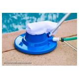 HDXDeluxe Swimming Pool Leaf Vacuum Head with Suction Jets and Leaf Bag MISSING ITEMS (See Pictures and Description) - Retail: $38