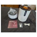 Edendirect430 sq. ft. 4-Speed Mode H13 True HEPA Personal Air Purifier in White, w/ Timer, Ultra Quiet, Remove Smoke, Odor, Dander - Retail: $74