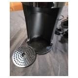 COWSARCoffee Machine 2-in-1 Single Serve Cup Drip Coffee Maker, for K-Cup Coffee Capsule Pod, Coffee Powder in Black - Retail: $94