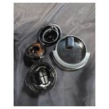 COWSARCoffee Machine 2-in-1 Single Serve Cup Drip Coffee Maker, for K-Cup Coffee Capsule Pod, Coffee Powder in Black - Retail: $94