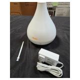Crane0.35 Gal. 2-in-1 Ultrasonic Cool Mist Humidifer & Aroma Diffuser for Small Rooms up to 200 sq. ft. - Retail: $40