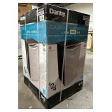 DanbyContemporary Classic 4.4 cu. ft. Retro Mini Fridge in Iridium Silver without Freezer - Retail: $349