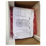 NostalgiaVintage Collection 2.5 oz. Red Oil Popcorn Machine with Cart - Retail: $116