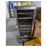 AOBOSI 15 inch Wine Refrigerator 28 Bottles Dual Zone (See Pictures and Description) - Retail: $629