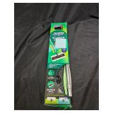 SwifferSweep Plus Mop Deluxe 2 in 1 Multi-Surface Floor Cleaning Starter Kit (1-Sweeper, 5-Sweep Cloths, 3-Mop Cloths) - Retail: $19