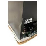 Danby Contemporary Classic 4.4 cu. ft. Retro Mini Fridge in Iridium Silver without Freezer DAMAGED (See Pictures and Description)- Retail: $349