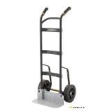 GORILLA 1,000 lbs. Capacity Steel Hand Truck with Multi-Grip Power Handle, Wide Load Toe Plate Super Duty Axle, Flat Free Tires - Retail: $149