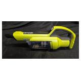 RYOBIONE+ 18V Cordless Hand Vacuum with Powered Brush Kit with 2.0 Ah Battery and Charger - Retail: $139