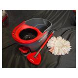 O-CedarEasyWring Deep Clean Microfiber Spin Mop w/ Bucket System, 1 Machine Washable Mop Head (The Home Depot Exclusive) - Retail: $39