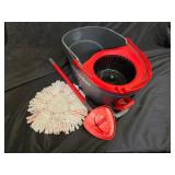 O-CedarEasyWring Deep Clean Microfiber Spin Mop w/ Bucket System, 1 Machine Washable Mop Head (The Home Depot Exclusive) - Retail: $39
