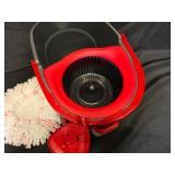 O-CedarEasyWring Deep Clean Microfiber Spin Mop w/ Bucket System, 1 Machine Washable Mop Head (The Home Depot Exclusive) - Retail: $39