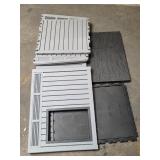 WTVWTVClassic Outdoor Deluxe Large Dog House, Slanted and Weather-Resistant Roof Dog Crate with Air Lever System, Open Roof - Retail: $115