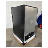 SIMZLIFE17.7 in.W Single Zone 130-Cans Freestanding Beverage Refrigerator Cooler in Black, Reversible Door - Retail: $299