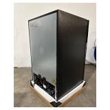 SIMZLIFE17.7 in.W Single Zone 130-Cans Freestanding Beverage Refrigerator Cooler in Black, Reversible Door - Retail: $299