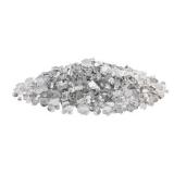 Hampton Bay1/4 in. 10 lbs. Silver Reflective Tempered Fire Glass - Retail: $29
