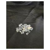 Hampton Bay1/4 in. 10 lbs. Silver Reflective Tempered Fire Glass - Retail: $29