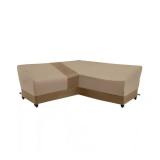 Hampton BayV-Shape Beige Patio Furniture Cover - Retail: $69