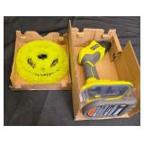 RYOBIONE+ 18V Cordless VORTEX Power Scrubber (Tool Only) - Retail: $94