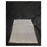 Broan-NuToneAllure 2 Series 30 in. Range Hood Externally Vented Aluminum Replacement Filter (2 each) - Retail: $47