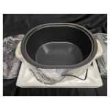 Crock-Pot8 qt. Oat Milk Slow Cooker with Multicooker and 8 qt. Cooking Pot - Retail: $159