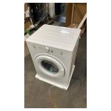 SIMZLIFE3.5 cu. ft. vented Front Load Stackable Electric Compact Dryer in White with Multiple Drying Modes, Exhaust Hose - Retail: $749
