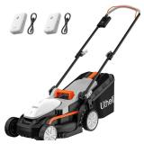 Litheli U20 Brushless Lawn Mower with 20-volt, 12-in Push Battery Walk Mower with (1) 4 Ah Battery Included - Retail: $189