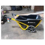 GORILLA CARTS7 cu. ft. Evolution Poly Garden Cart, Impact Resistant Poly Tub, 12 in. No-Flat Tires, Stable and Easy to Use Design - Retail: $169