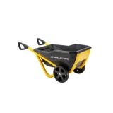 GORILLA CARTS7 cu. ft. Evolution Poly Garden Cart, Impact Resistant Poly Tub, 12 in. No-Flat Tires, Stable and Easy to Use Design - Retail: $169