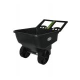 Smart Garden5.5 cu. ft. Heaped Poly Smart Plastic Garden Cart - Retail: $59