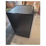 Danby Contemporary Classic 4.4 cu. ft. Retro Mini Fridge in Iridium Silver without Freezer DAMAGED (See Pictures and Description)- Retail: $349