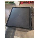 Danby Contemporary Classic 4.4 cu. ft. Retro Mini Fridge in Iridium Silver without Freezer DAMAGED (See Pictures and Description)- Retail: $349