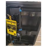 Danby Contemporary Classic 4.4 cu. ft. Retro Mini Fridge in Iridium Silver without Freezer DAMAGED (See Pictures and Description)- Retail: $349