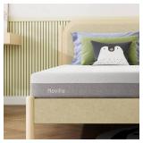 Novilla Twin XL Mattress, 6-Inch Gel Memory Foam Mattress for Cool Night Sleep & Pressure Relief Medium Firm XL Twin Size in a Box, Bliss