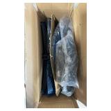 BestOffice | Ergonomic Office Chair | Mid-Back Swivel Desk Chair | Breathable Backrest & Lumbar Support | Adjustable Height | Sponge Seat | Rolling Wheels | Dark Black | for Adults & Women