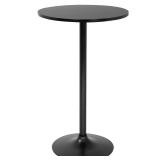 FDW Bistro Pub Table 40 Inch Height Cocktail Table Round Bistro Bar Table for Home and Kitchen Dining