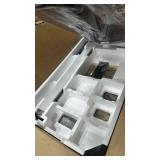 Sweetcrispy Small Standing Desk Rolling Table Adjustable Height, Laptop Mobile Stand with Wheels, Portable Computer Workstation with Tiltable Desktop for Teacher Classroom Home Office, Brown